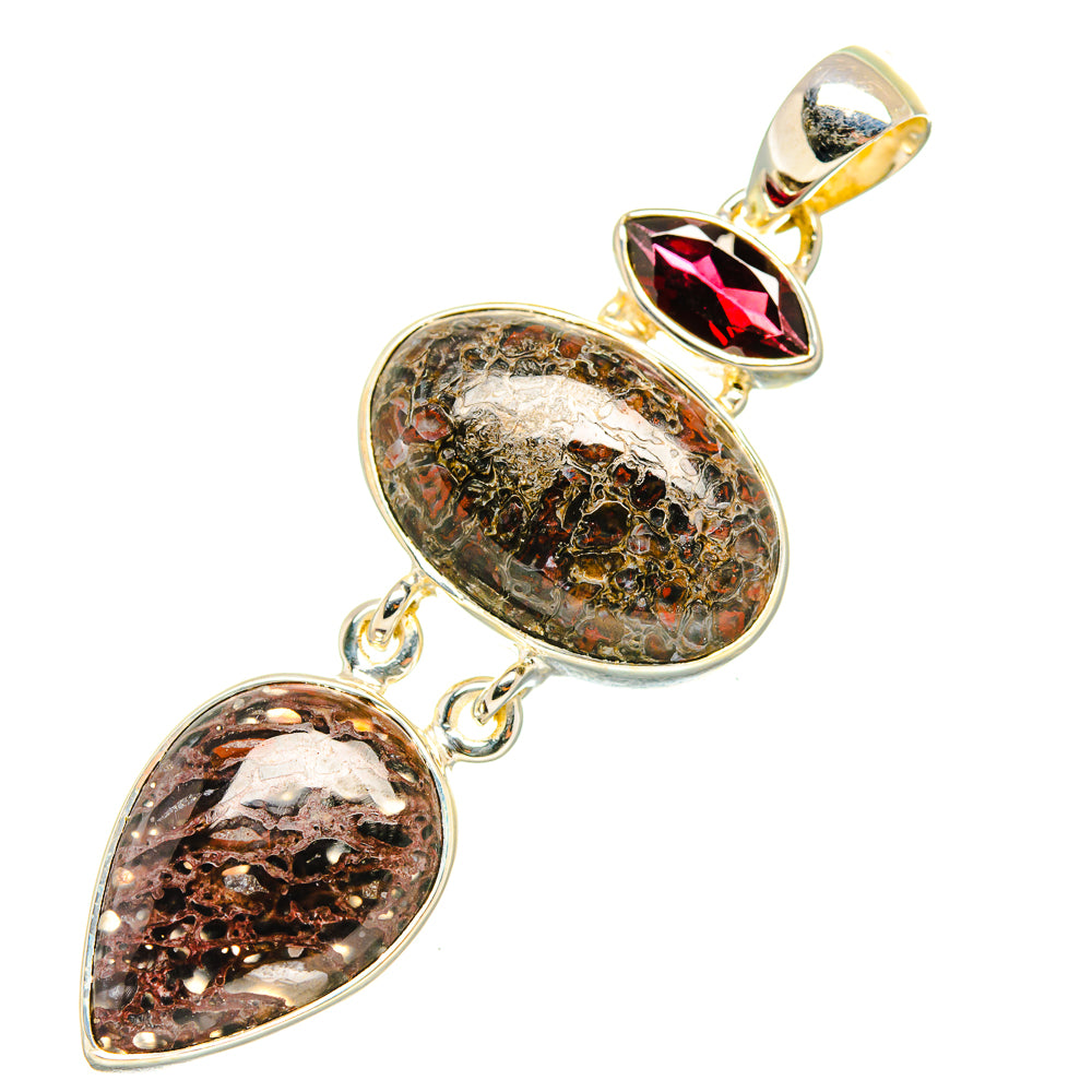 Dinosaur Bone Pendants handcrafted by Anasilvercos - PD7062