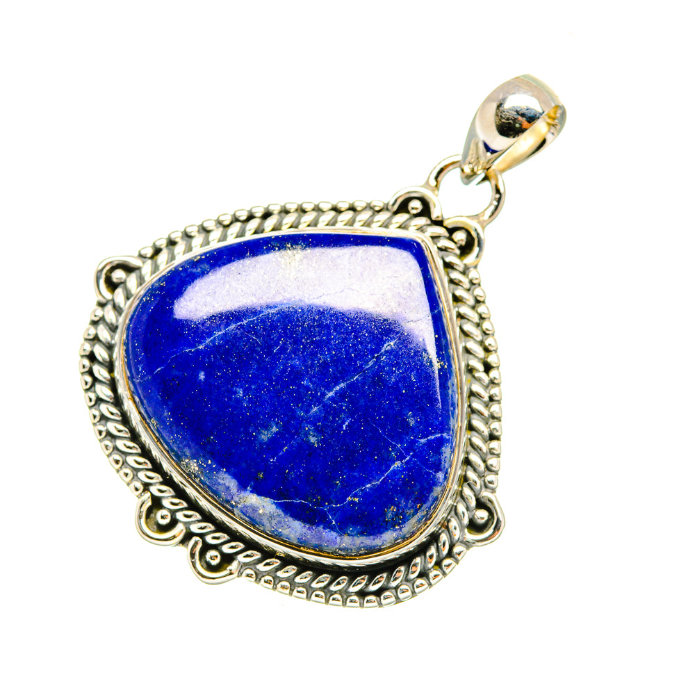 Lapis Lazuli Pendants handcrafted by Anasilvercos - PD7065