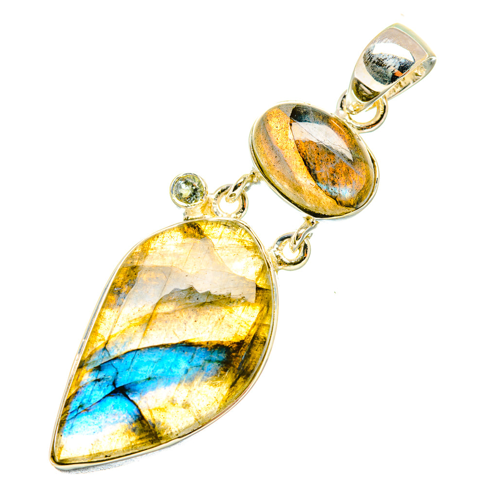 Labradorite Pendants handcrafted by Anasilvercos - PD7067