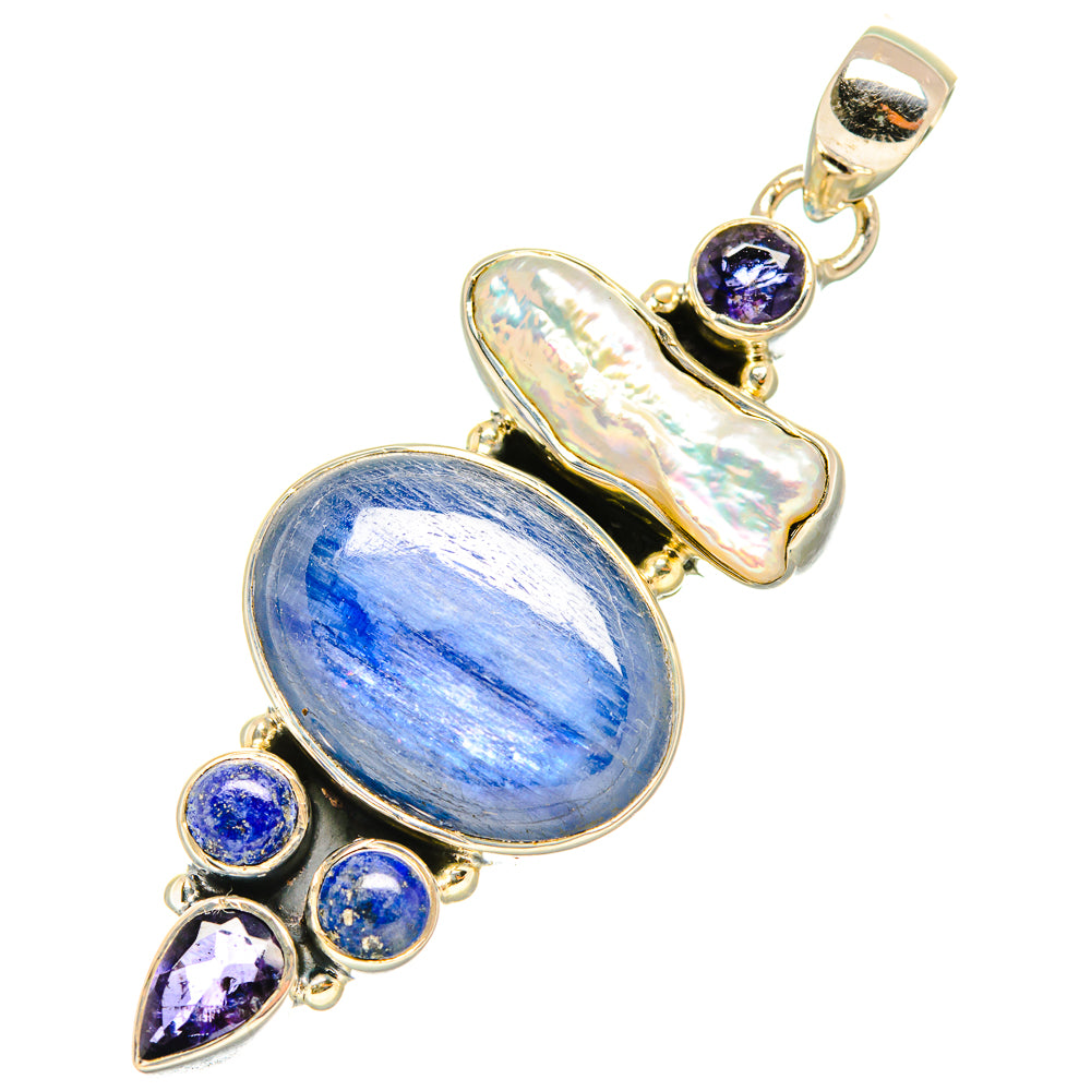 Kyanite Pendants handcrafted by Anasilvercos - PD7073