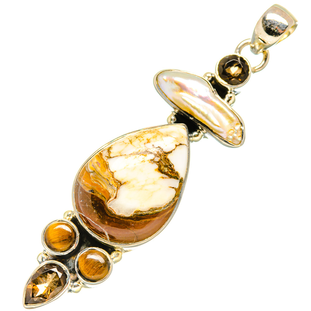 Wild Horse Jasper Pendants handcrafted by Anasilvercos - PD7074