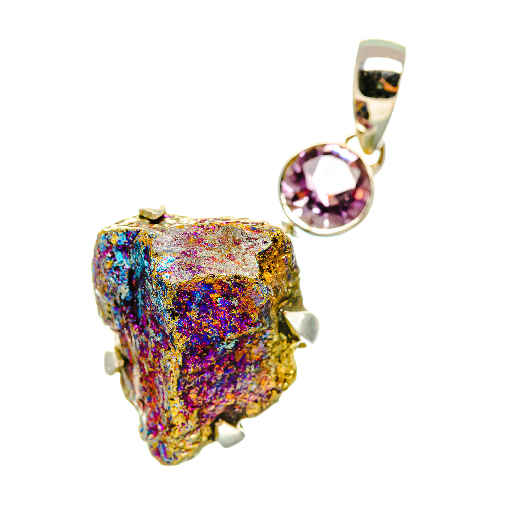 Titanium Druzy Pendants handcrafted by Anasilvercos - PD7085