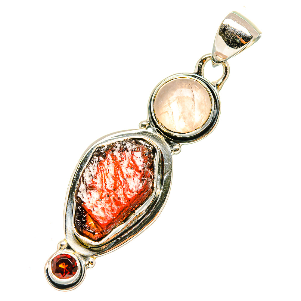 Garnet Pendants handcrafted by Anasilvercos - PD7087