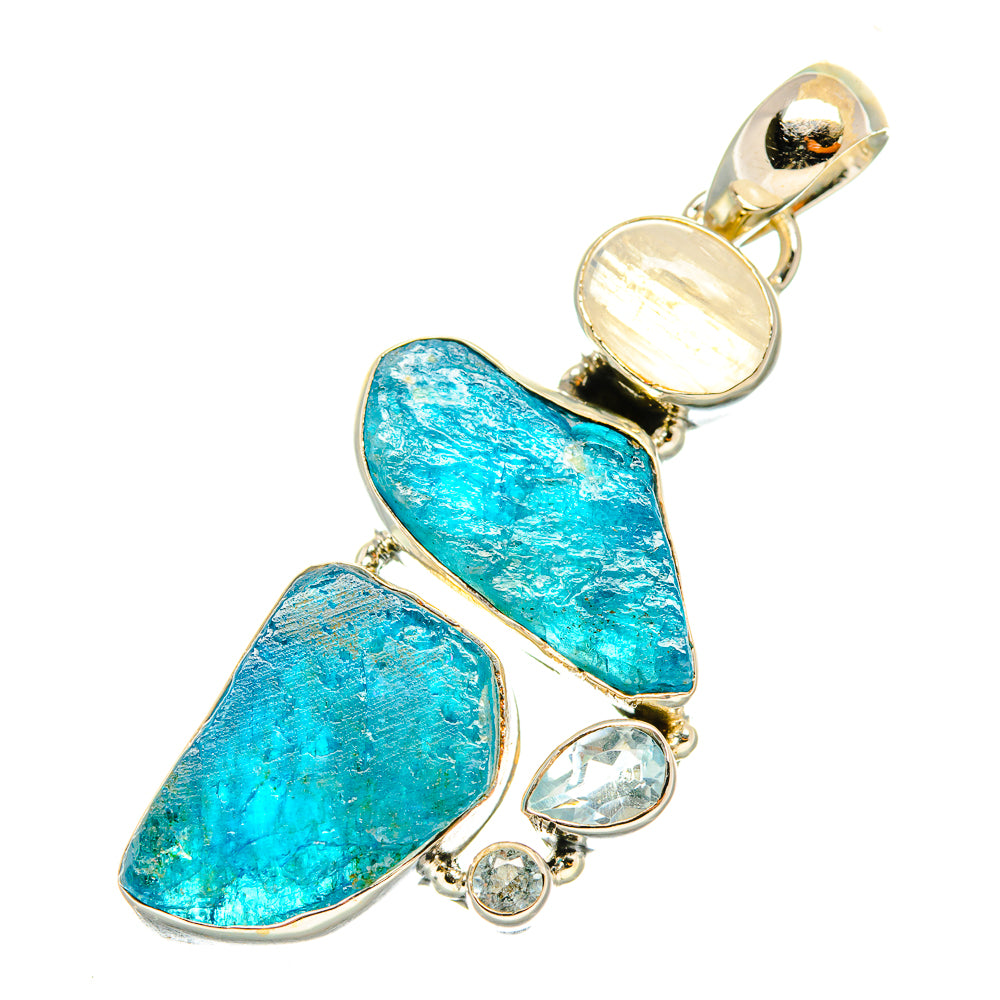 Apatite Pendants handcrafted by Anasilvercos - PD7089