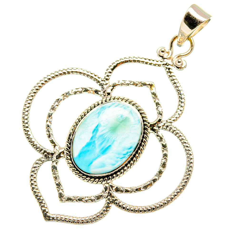 Larimar Pendants handcrafted by Anasilvercos - PD7099