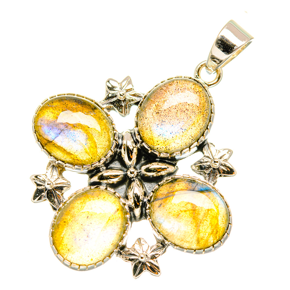Labradorite Pendants handcrafted by Anasilvercos - PD7105