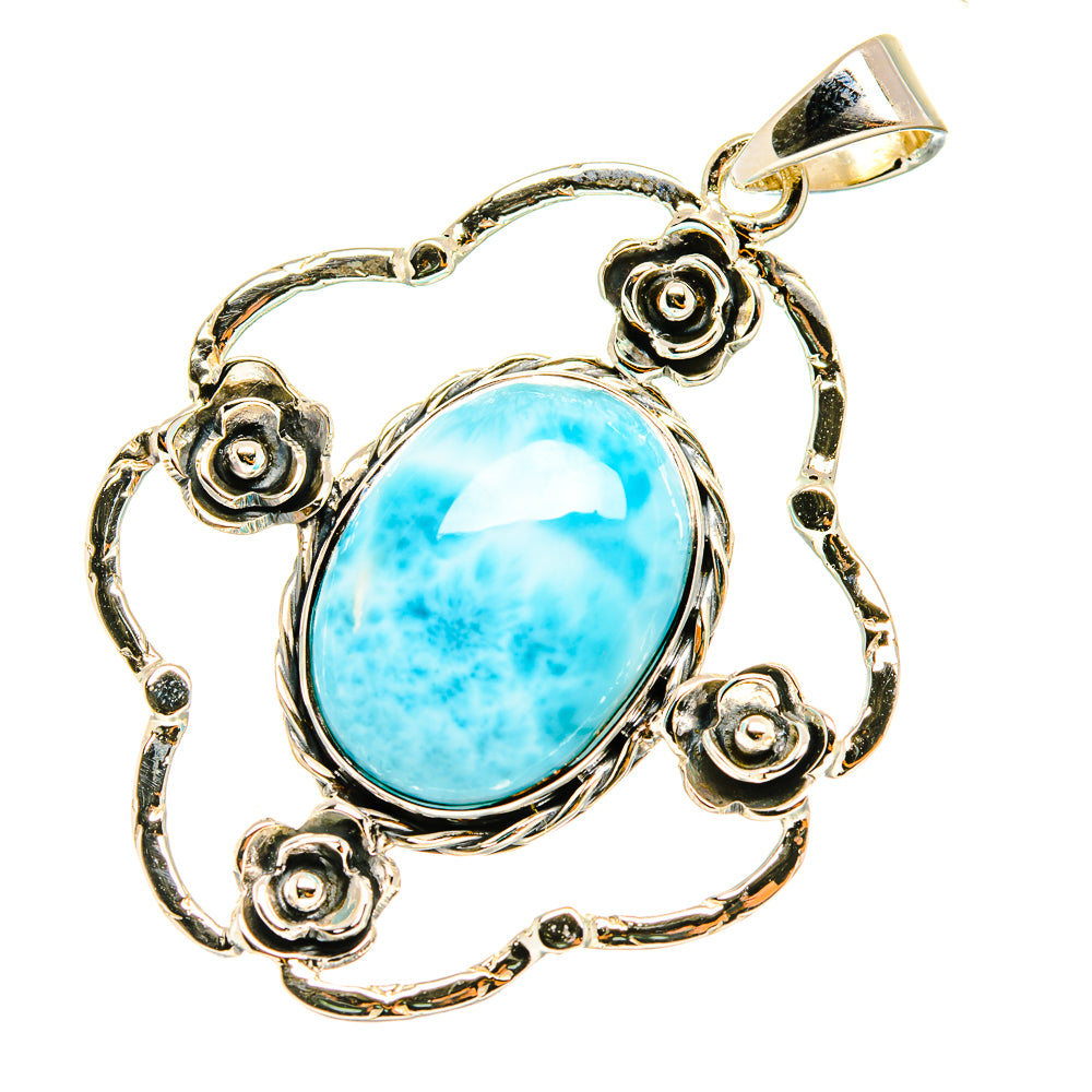 Larimar Pendants handcrafted by Anasilvercos - PD7112