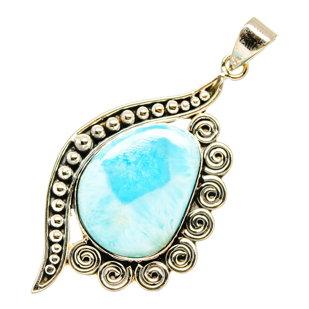 Larimar Pendants handcrafted by Anasilvercos - PD7116
