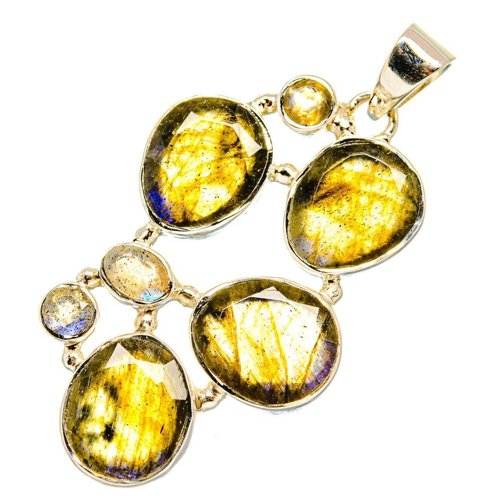 Labradorite Pendants handcrafted by Anasilvercos - PD7119
