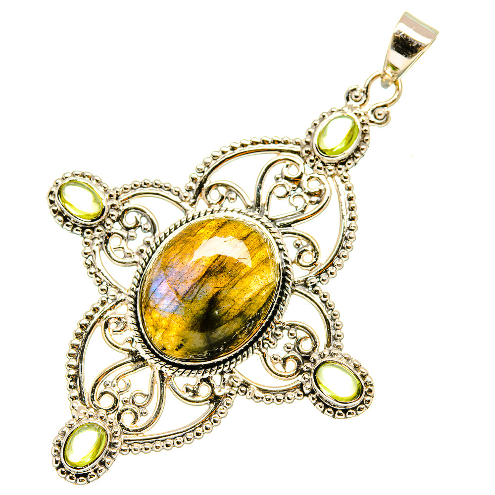 Labradorite Pendants handcrafted by Anasilvercos - PD7121