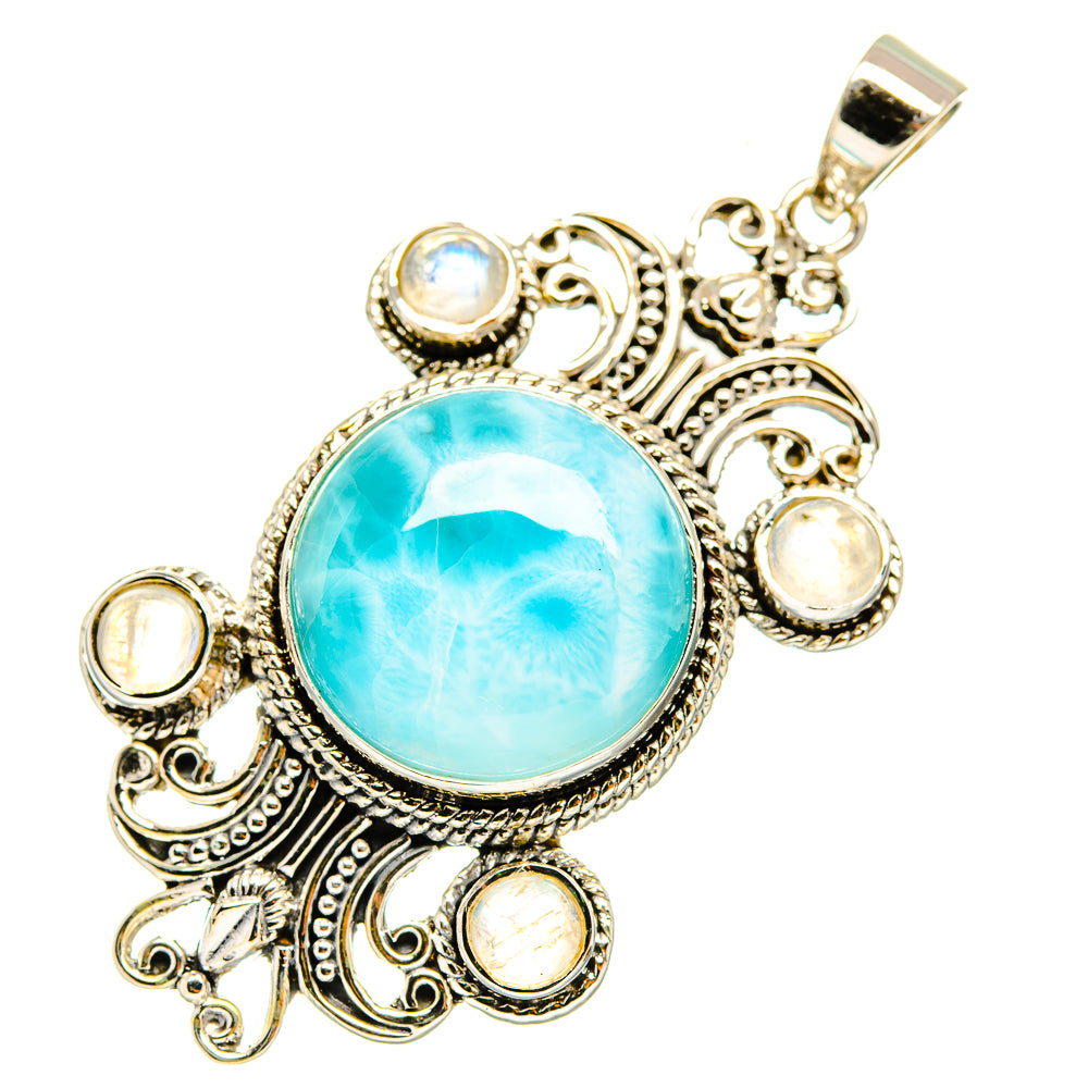 Larimar Pendants handcrafted by Anasilvercos - PD7122