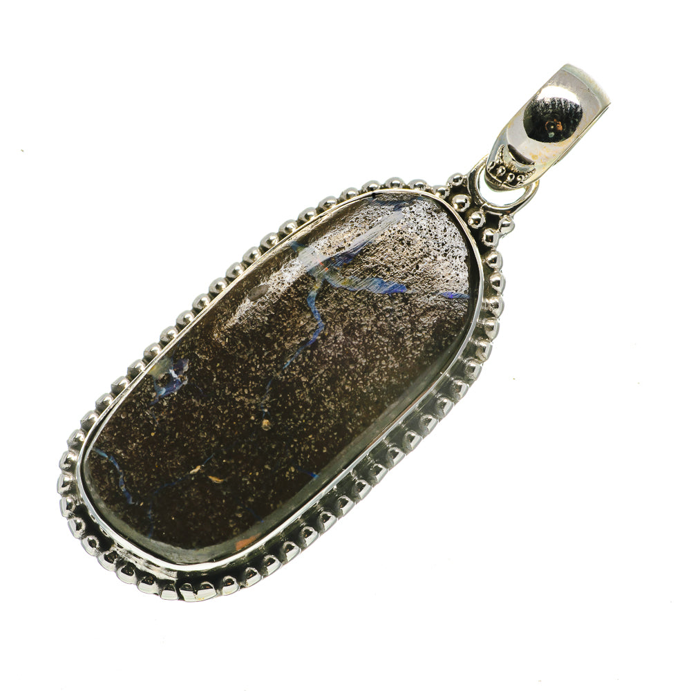 Boulder Opal Pendants handcrafted by Anasilvercos - PD712758