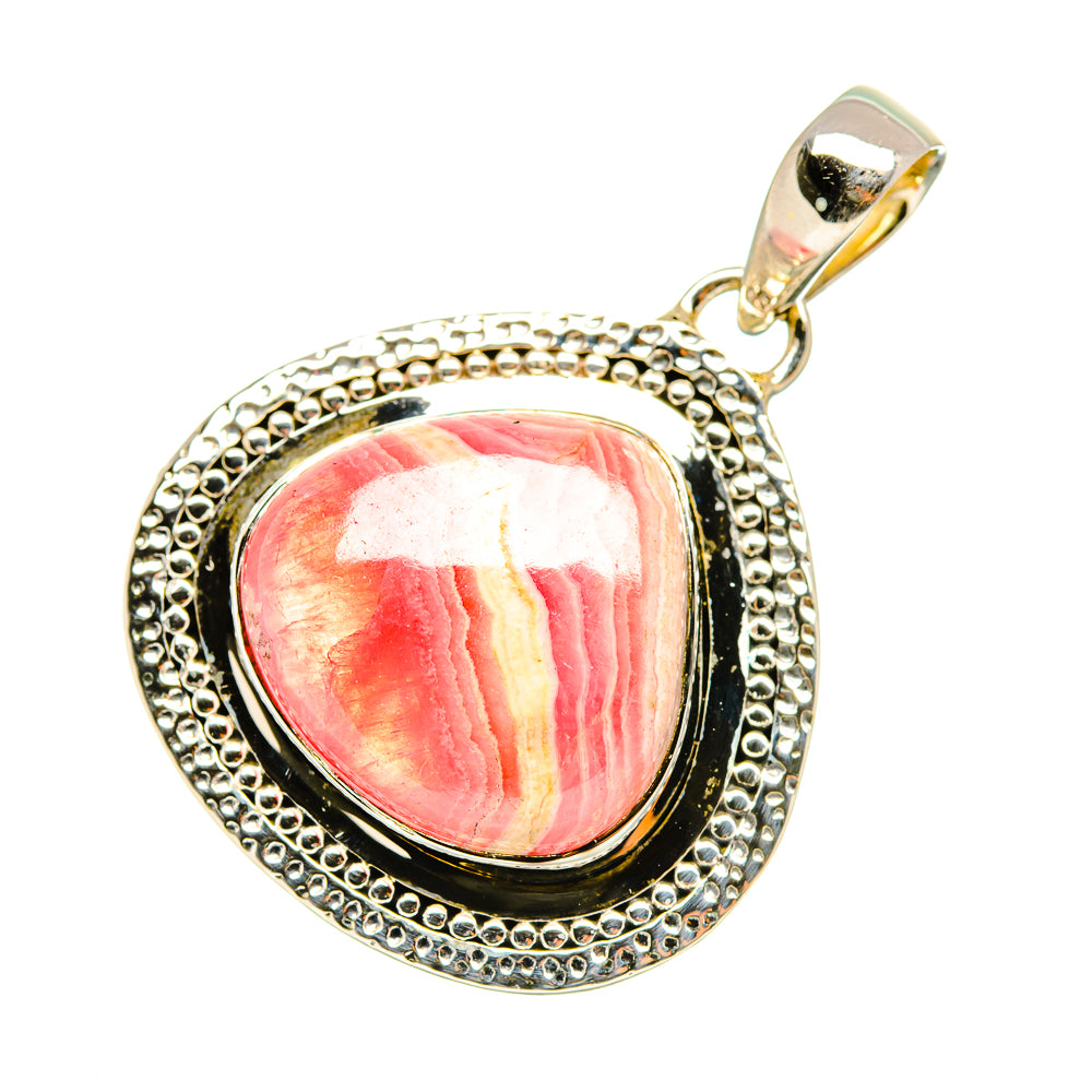Rhodochrosite Pendants handcrafted by Anasilvercos - PD7148