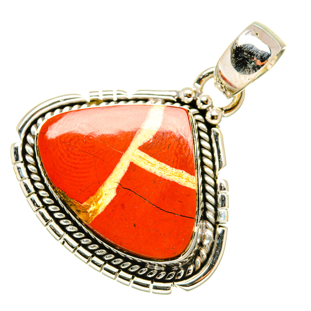 Red Jasper Pendants handcrafted by Anasilvercos - PD7151