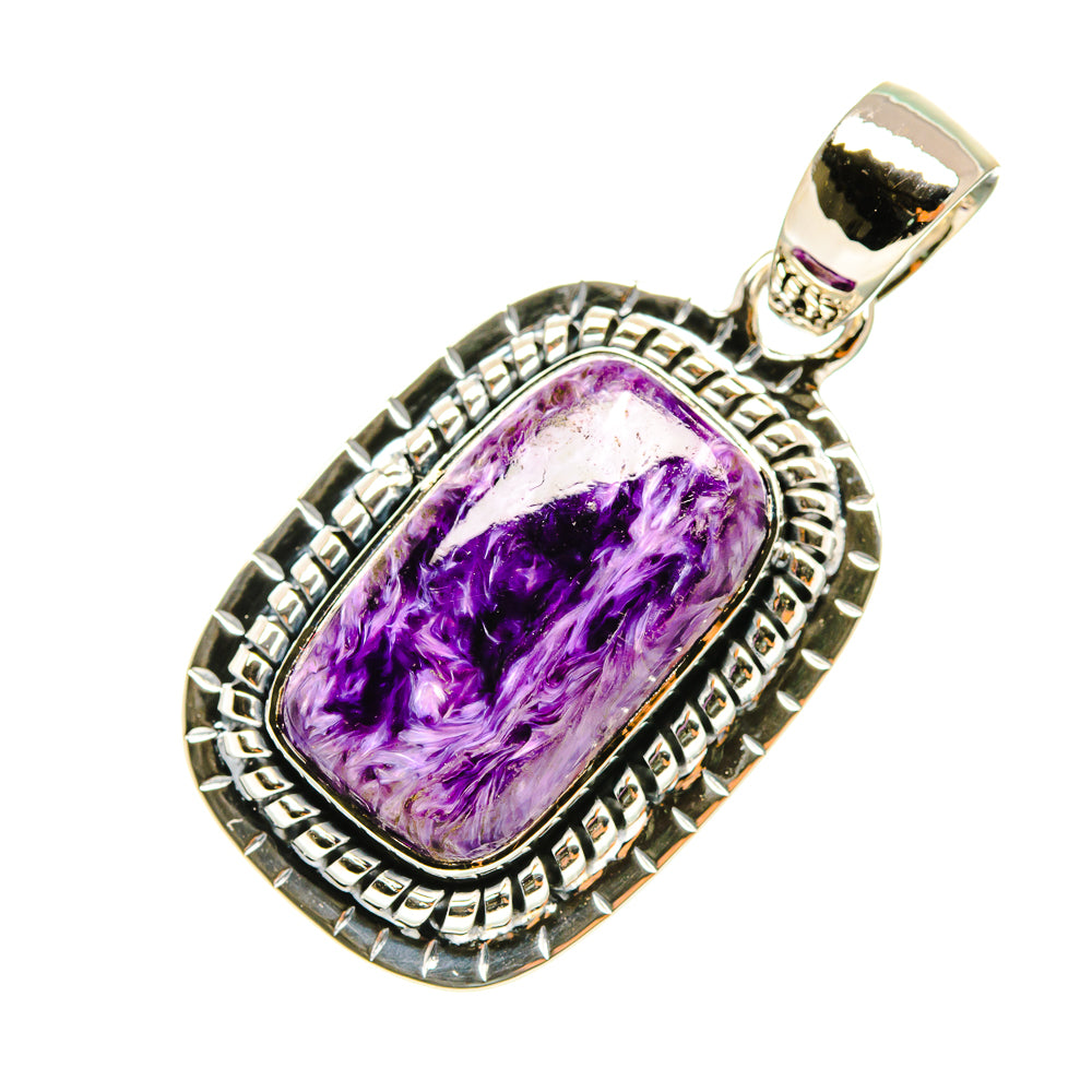 Charoite Pendants handcrafted by Anasilvercos - PD7154