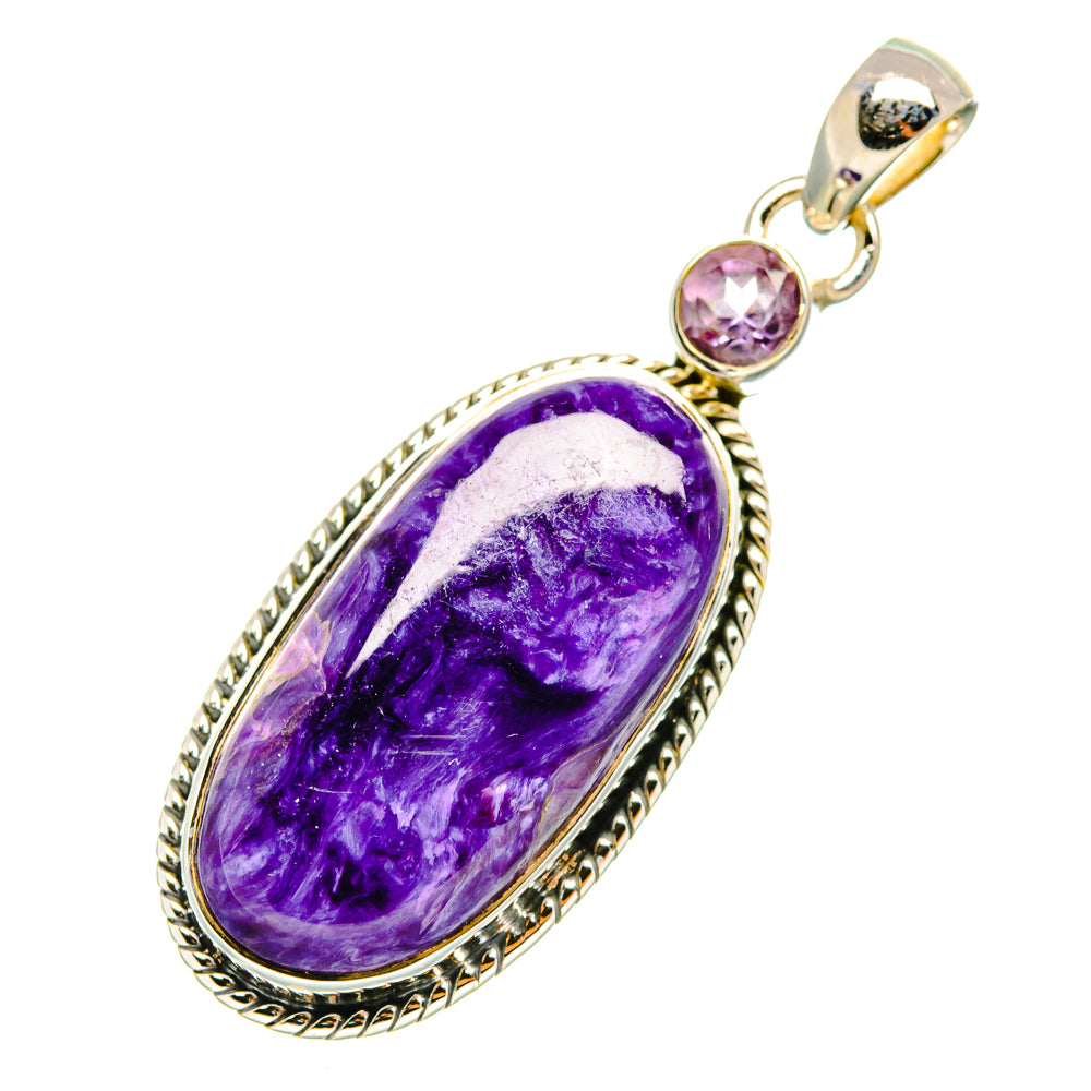 Charoite Pendants handcrafted by Anasilvercos - PD7162