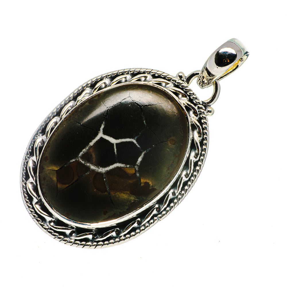 Septarian Geode Pendants handcrafted by Anasilvercos - PD716367