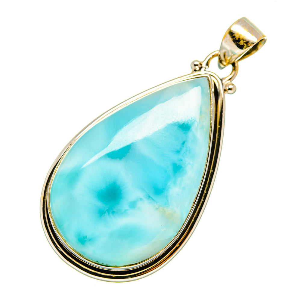 Larimar Pendants handcrafted by Anasilvercos - PD7167
