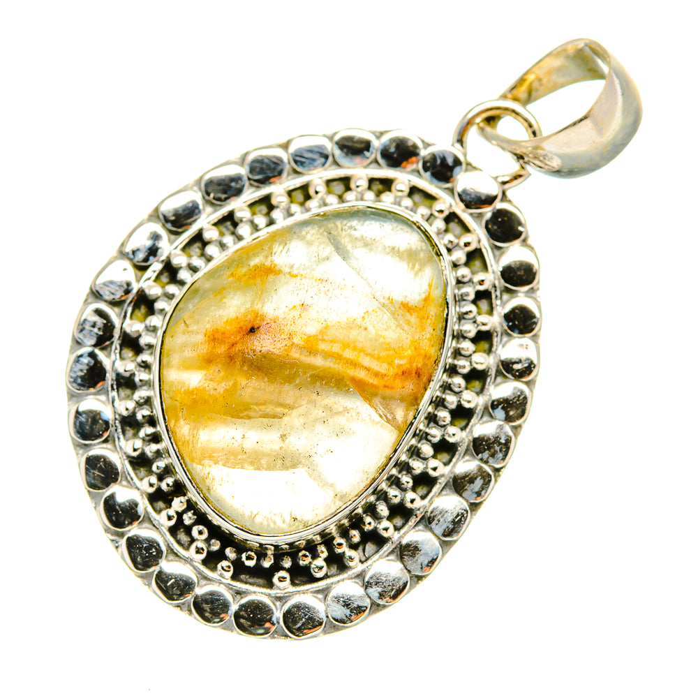 Peruvian Opal Pendants handcrafted by Anasilvercos - PD7168