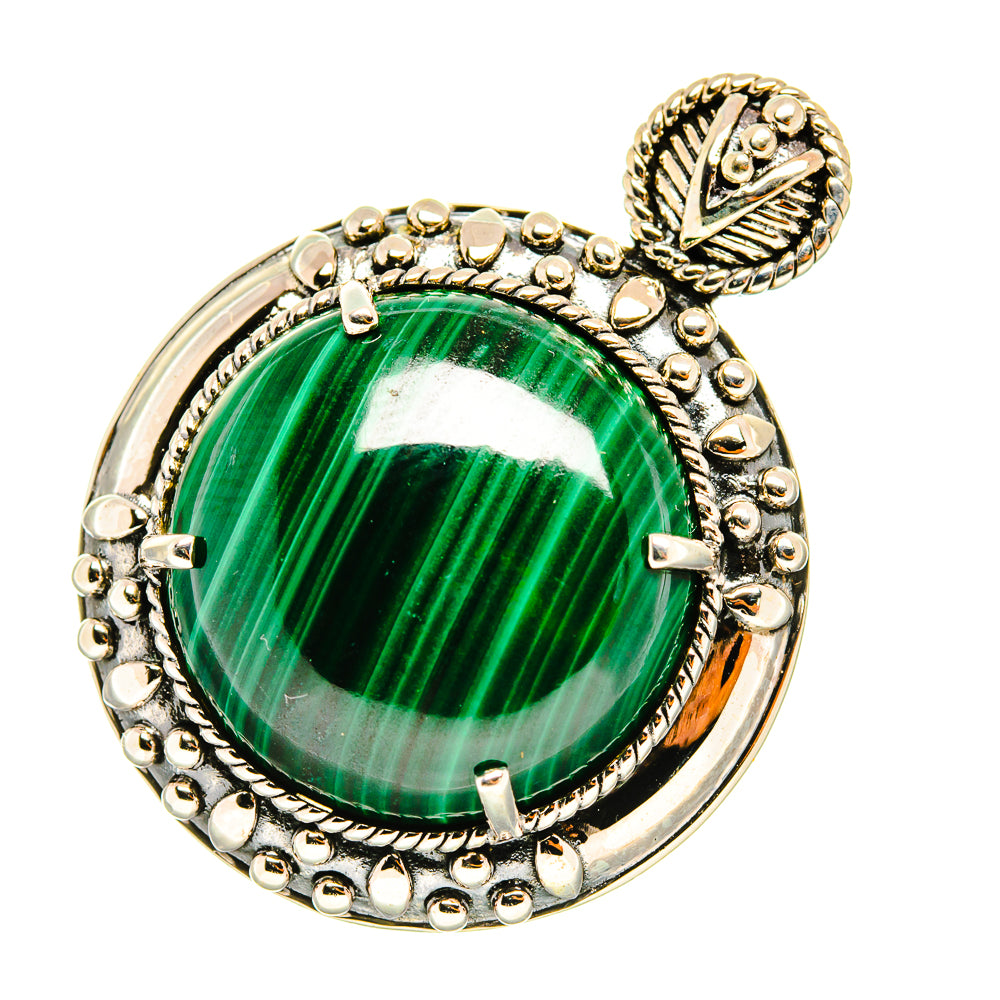 Malachite Pendants handcrafted by Anasilvercos - PD7176