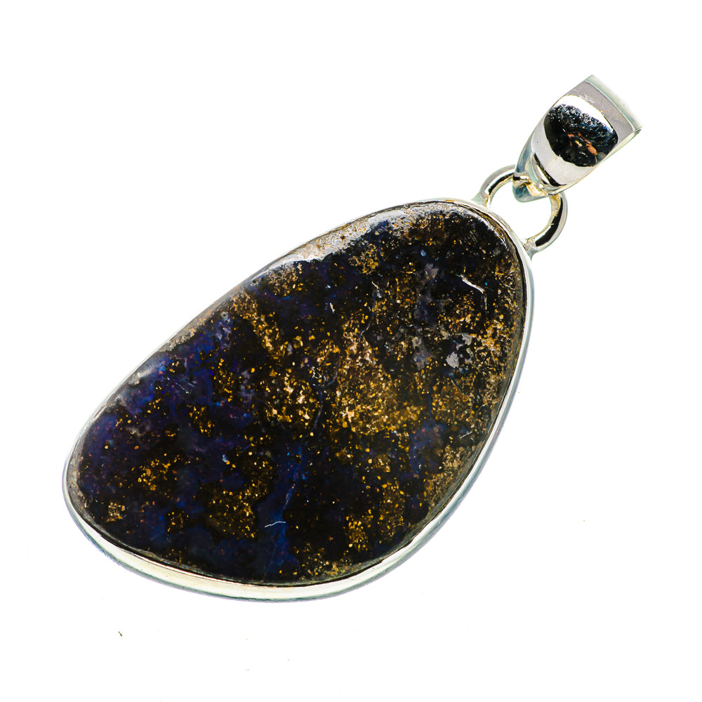 Boulder Opal Pendants handcrafted by Anasilvercos - PD718385