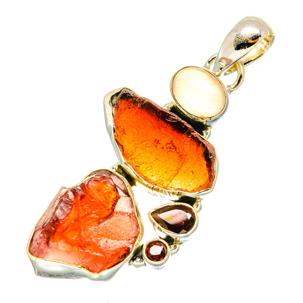 Garnet Pendants handcrafted by Anasilvercos - PD7185