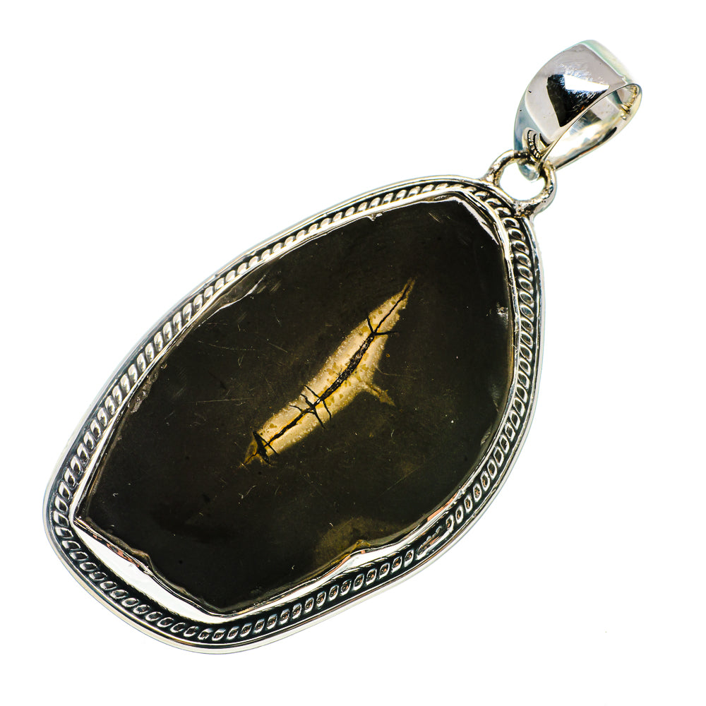 Septarian Geode Pendants handcrafted by Anasilvercos - PD719483