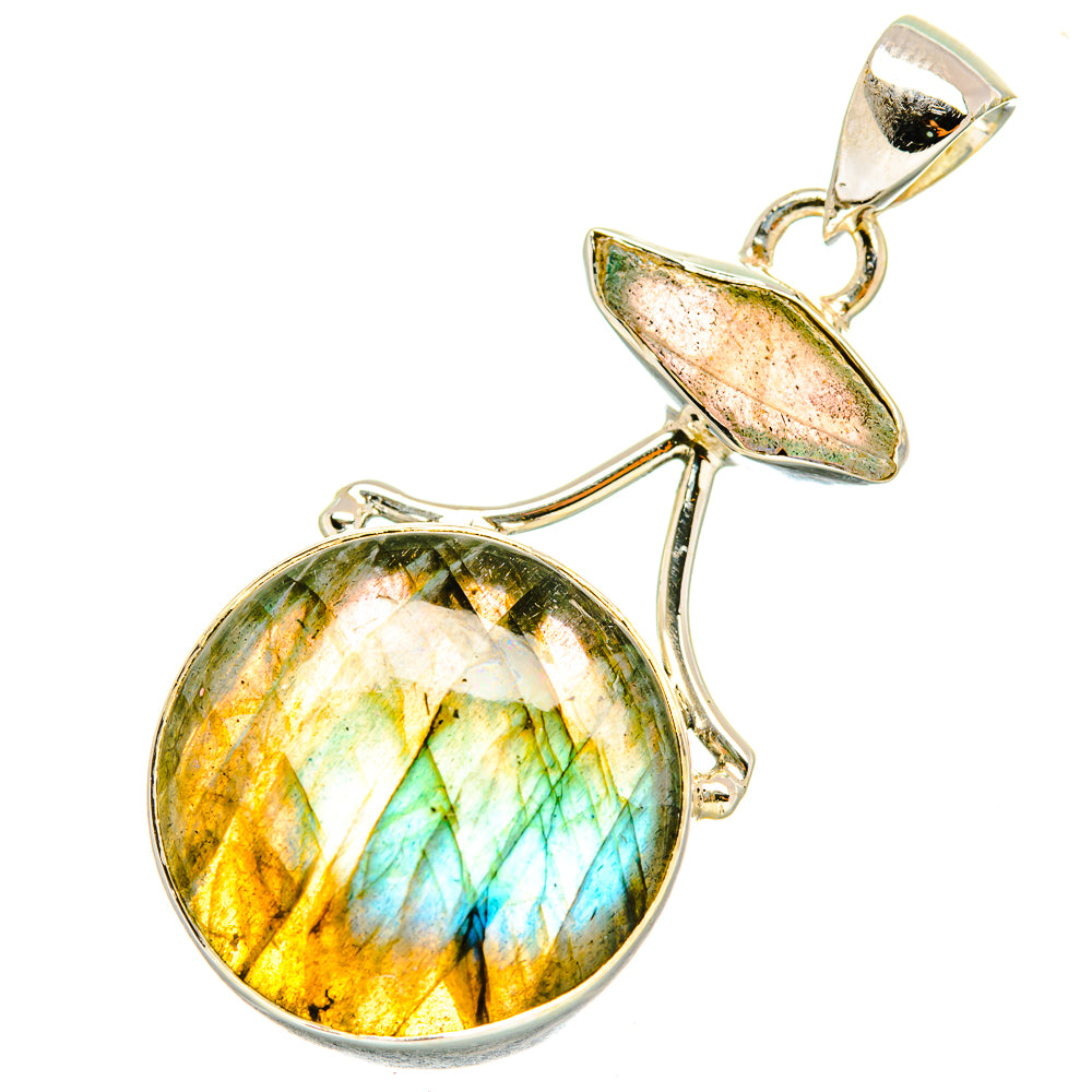 Labradorite Pendants handcrafted by Anasilvercos - PD7201