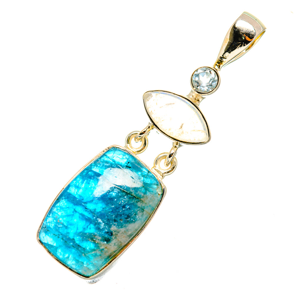 Apatite Pendants handcrafted by Anasilvercos - PD7214