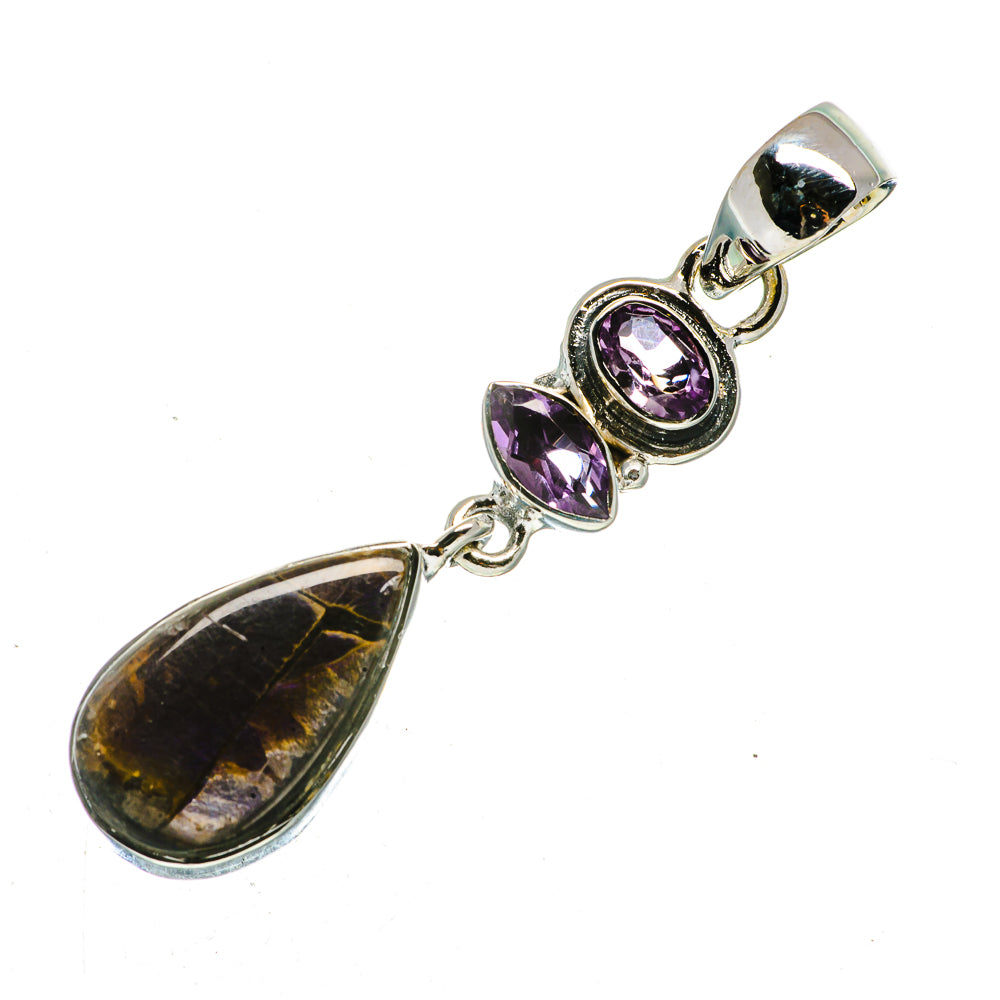 Ammolite Pendants handcrafted by Anasilvercos - PD721515