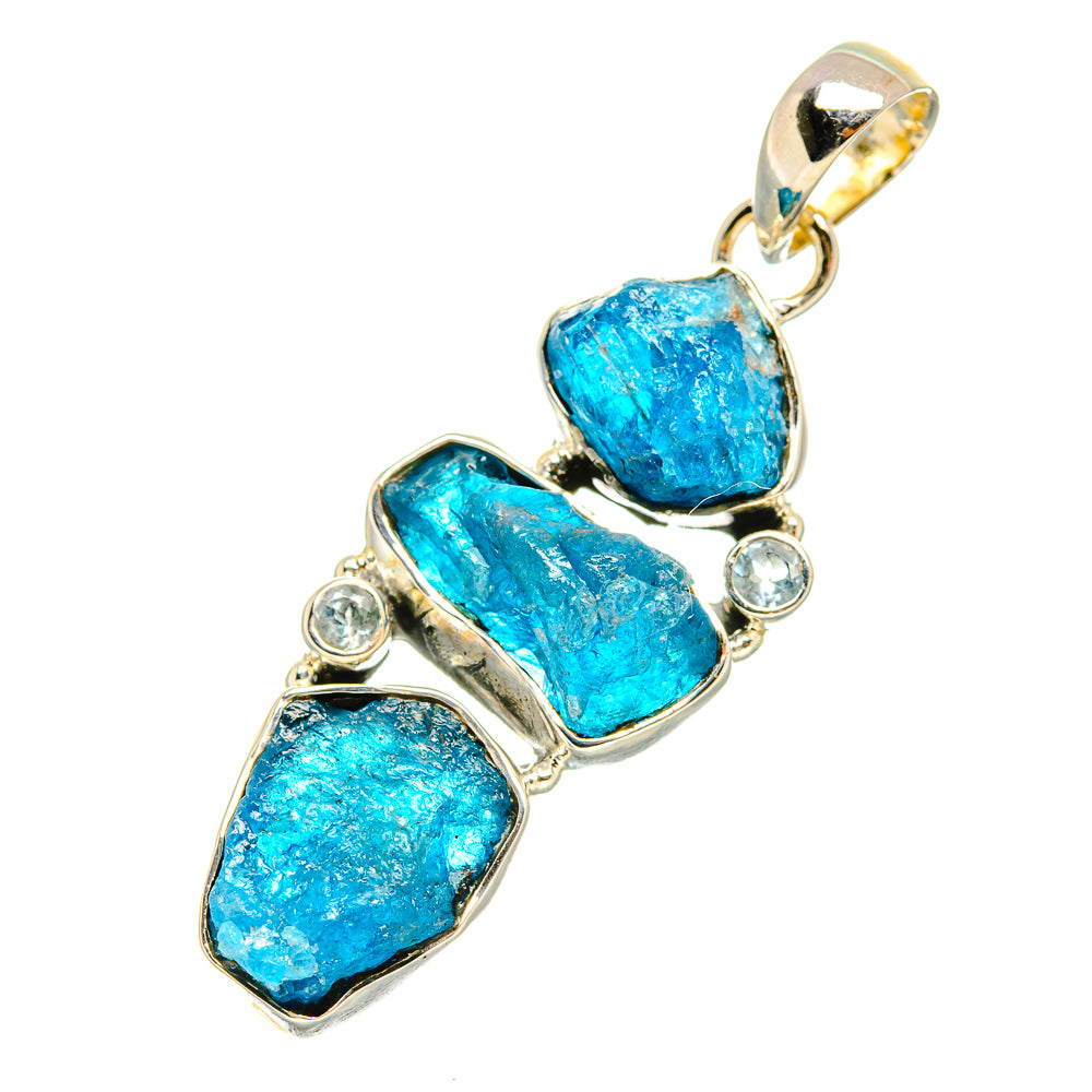 Apatite Pendants handcrafted by Anasilvercos - PD7224
