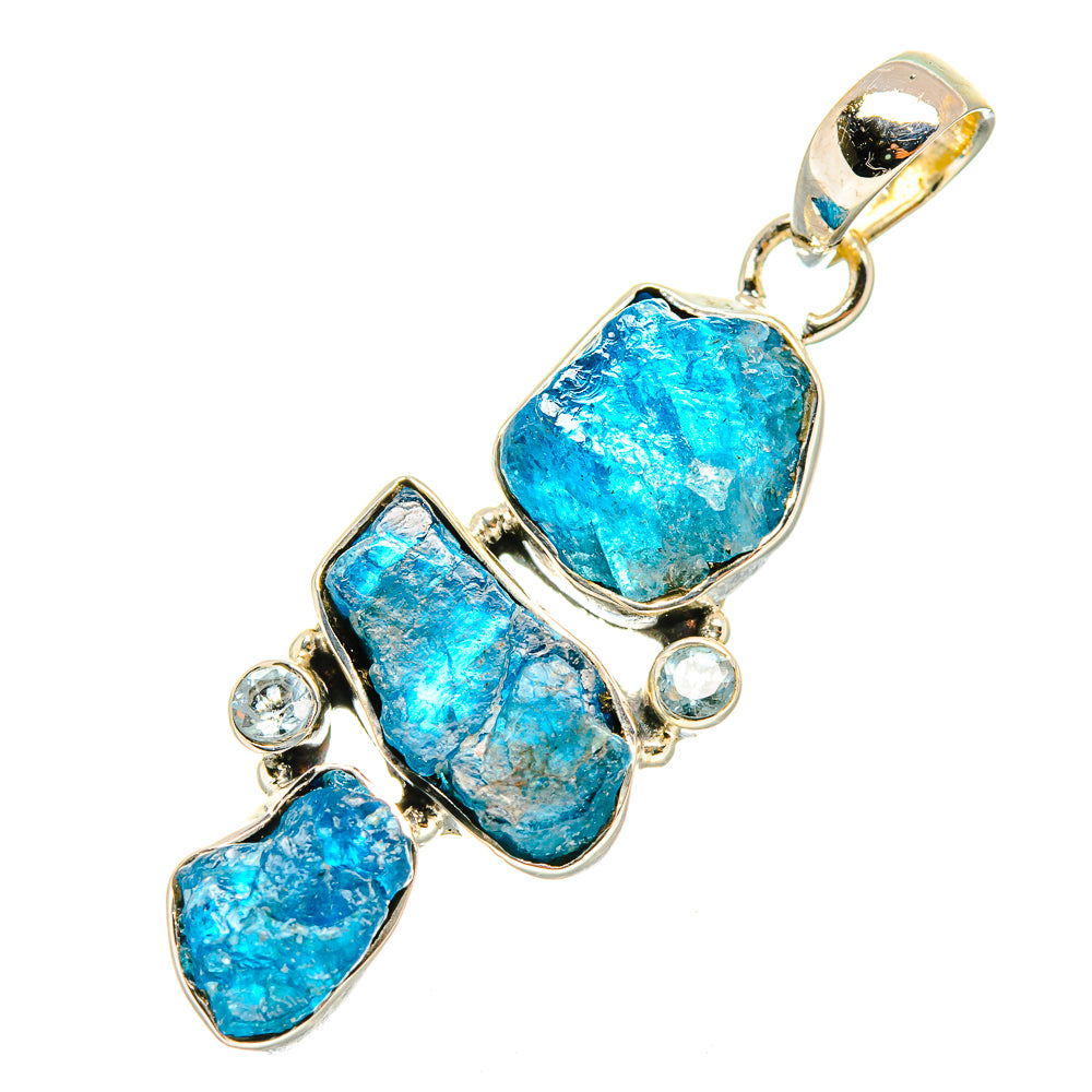 Apatite Pendants handcrafted by Anasilvercos - PD7225