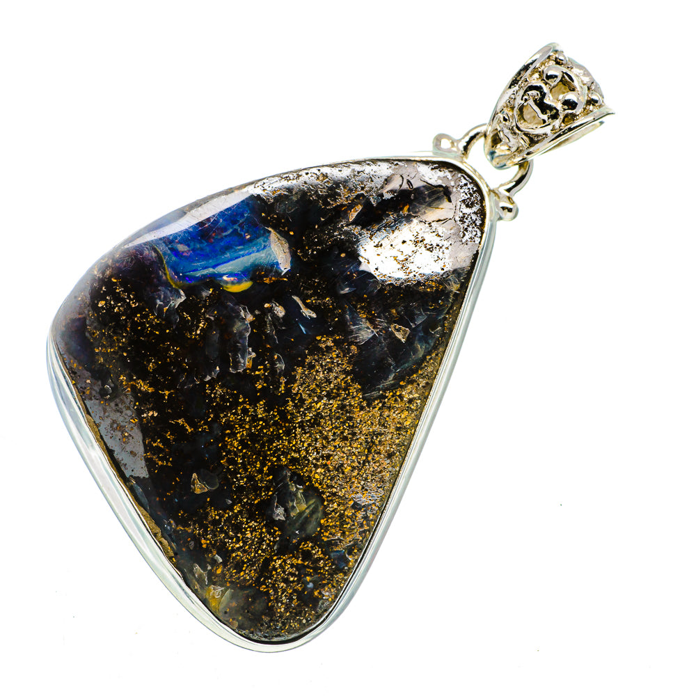 Boulder Opal Pendants handcrafted by Anasilvercos - PD723072