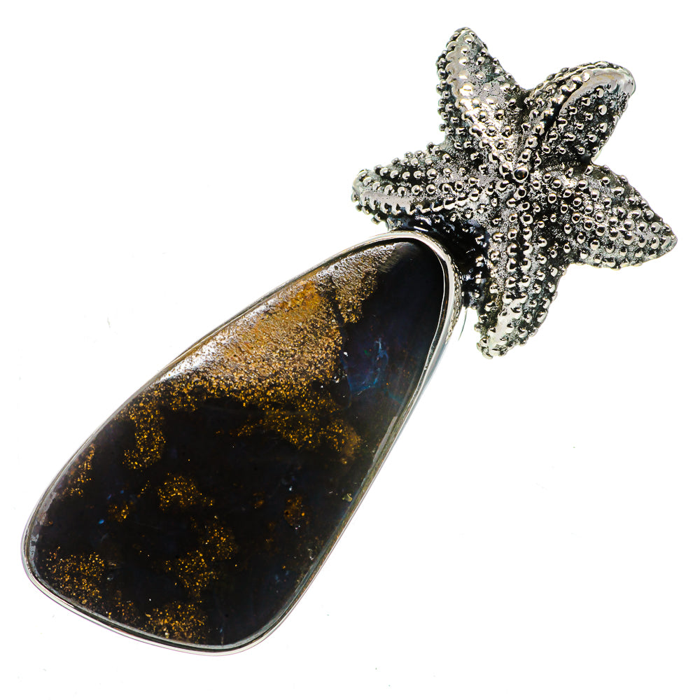 Boulder Opal Pendants handcrafted by Anasilvercos - PD723774