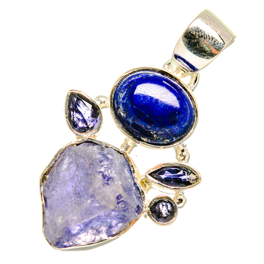 Tanzanite Pendants handcrafted by Anasilvercos - PD7257