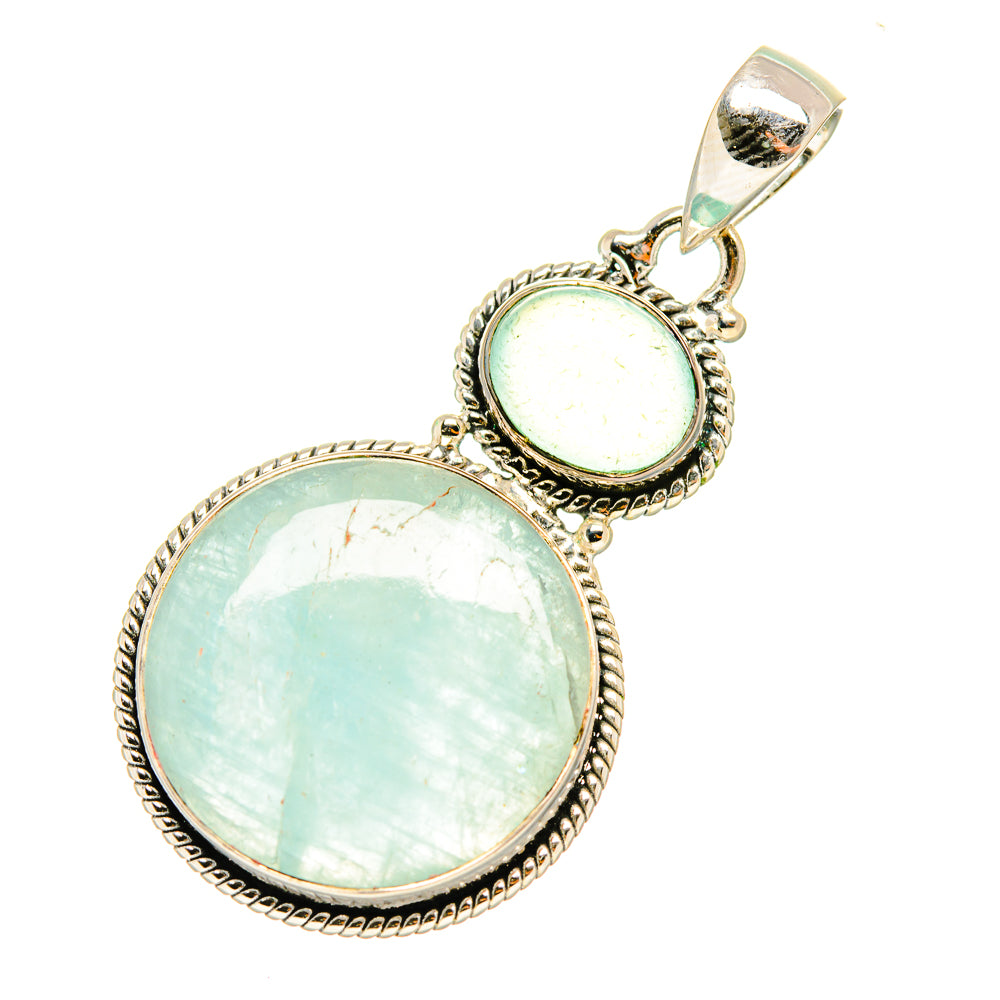 Aquamarine Pendants handcrafted by Anasilvercos - PD7264