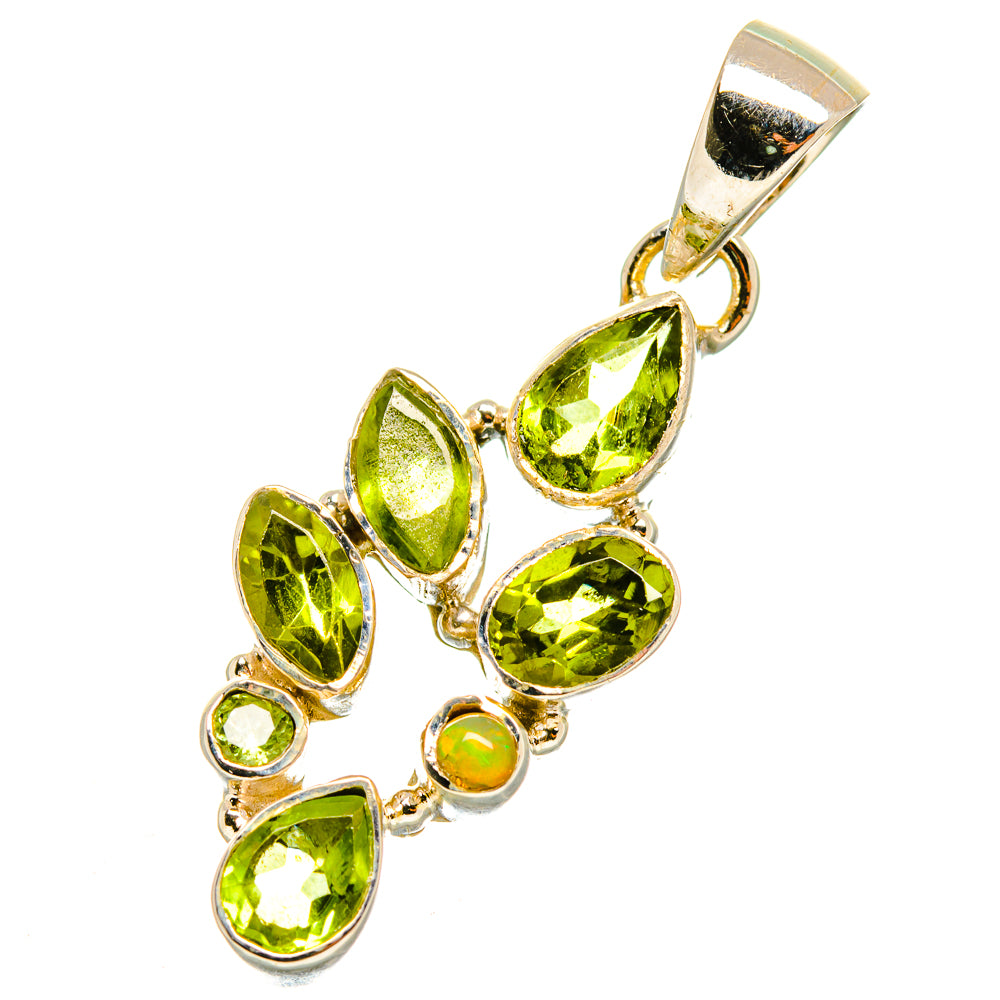 Peridot Pendants handcrafted by Anasilvercos - PD7271