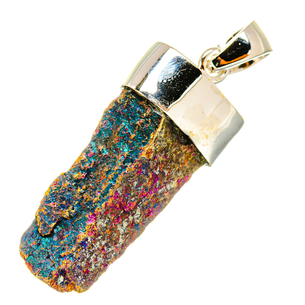 Titanium Druzy Pendants handcrafted by Anasilvercos - PD7273