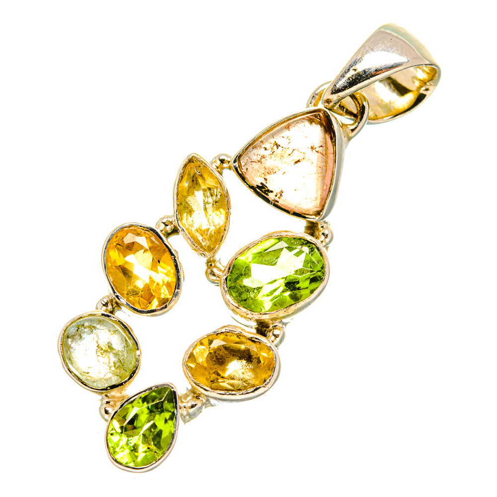 Citrine Pendants handcrafted by Anasilvercos - PD7275