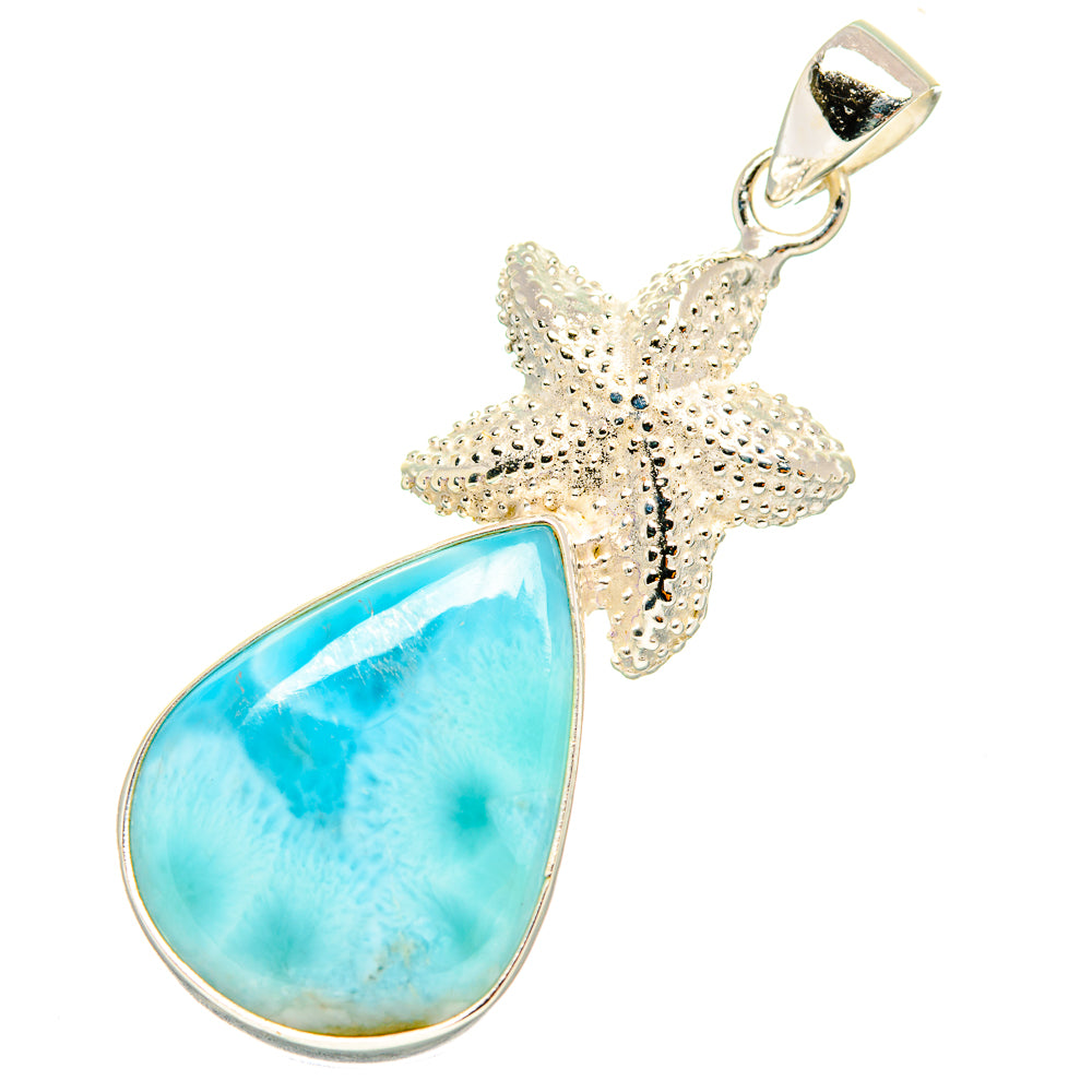 Larimar Pendants handcrafted by Anasilvercos - PD7282