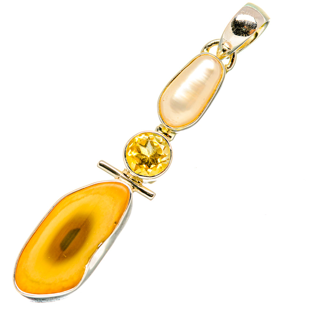 Willow Creek Jasper Pendants handcrafted by Anasilvercos - PD7285