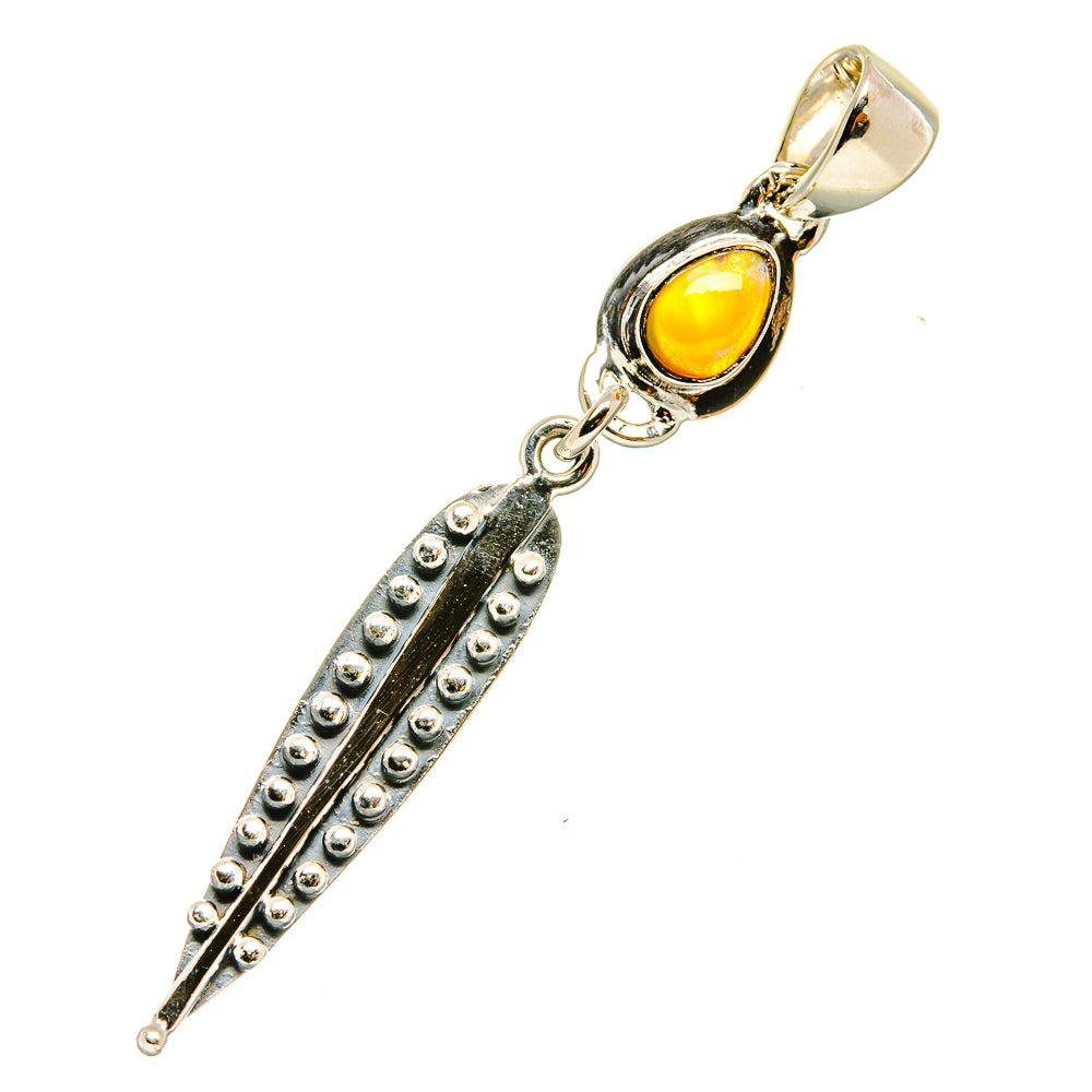 Ethiopian Opal Pendants handcrafted by Anasilvercos - PD7293