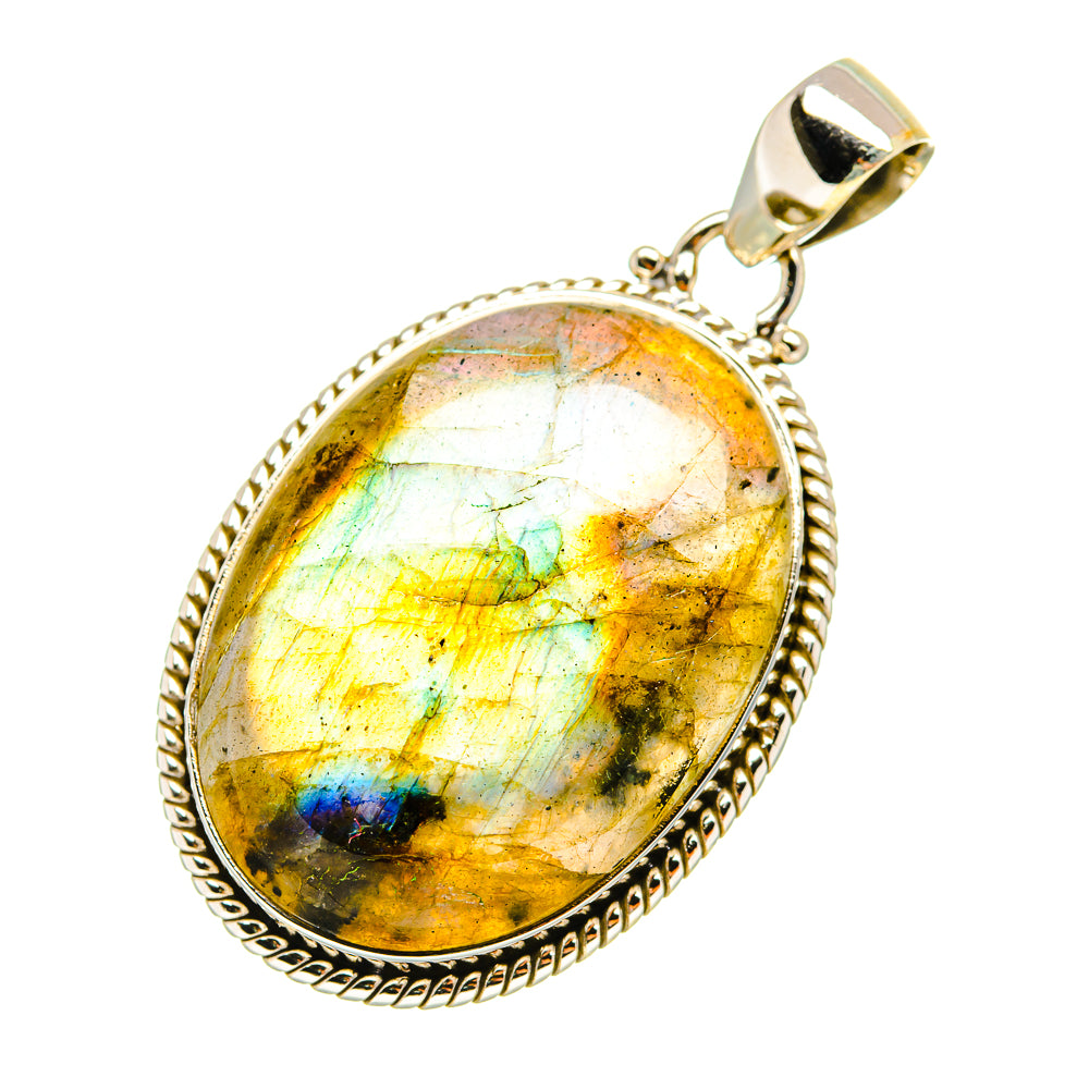 Labradorite Pendants handcrafted by Anasilvercos - PD7294