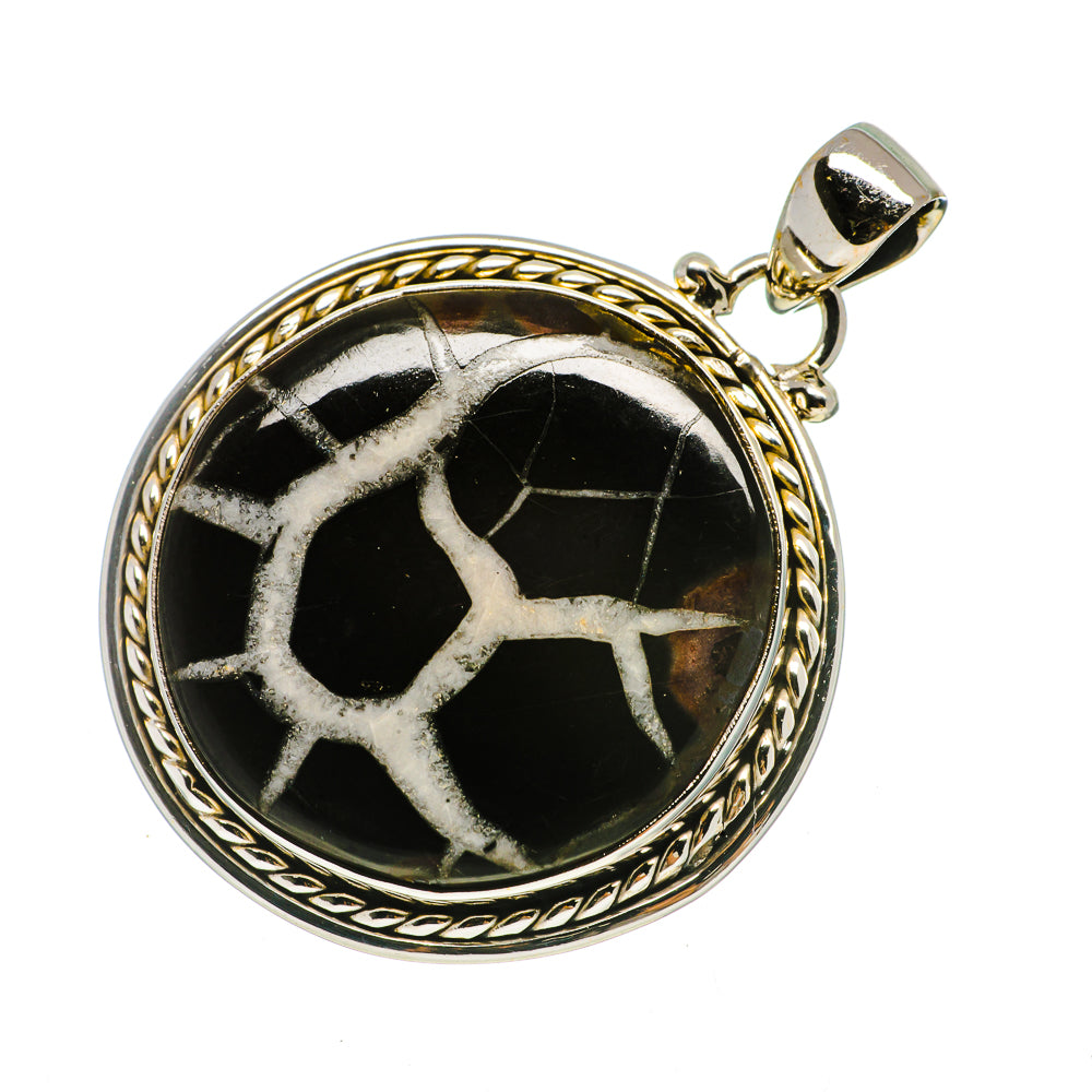 Septarian Geode Pendants handcrafted by Anasilvercos - PD729404