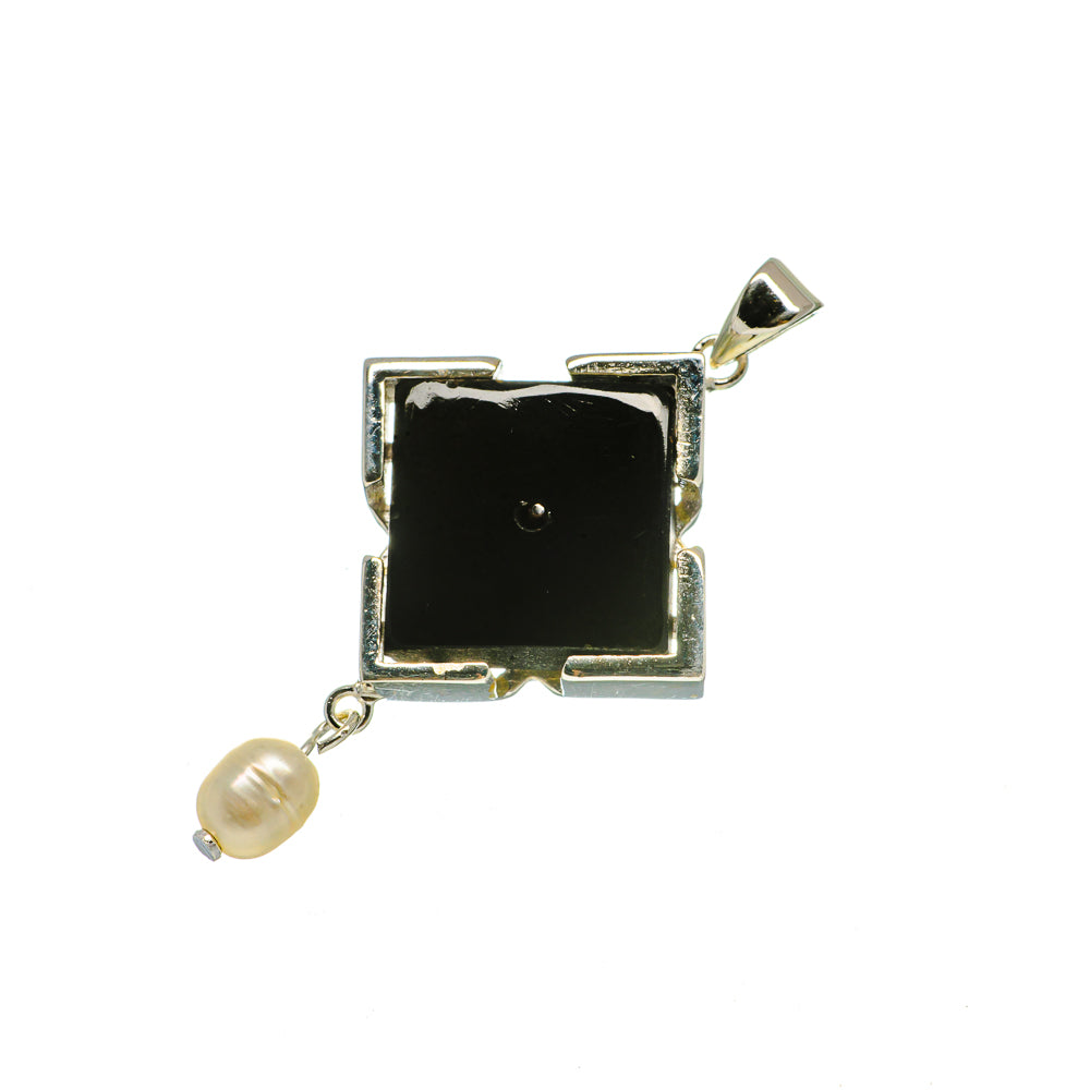 Black Onyx Pendants handcrafted by Anasilvercos - PD729596