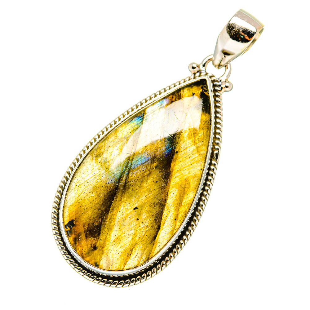 Labradorite Pendants handcrafted by Anasilvercos - PD7297