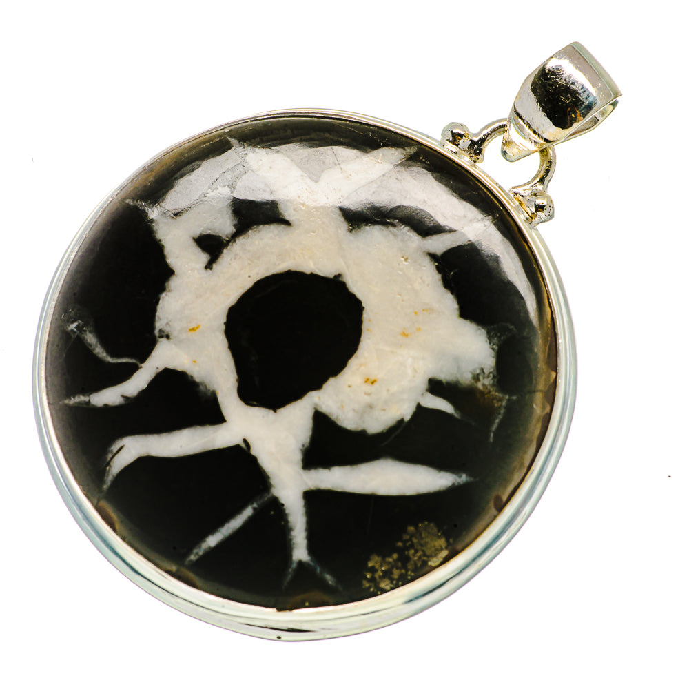 Septarian Geode Pendants handcrafted by Anasilvercos - PD729717