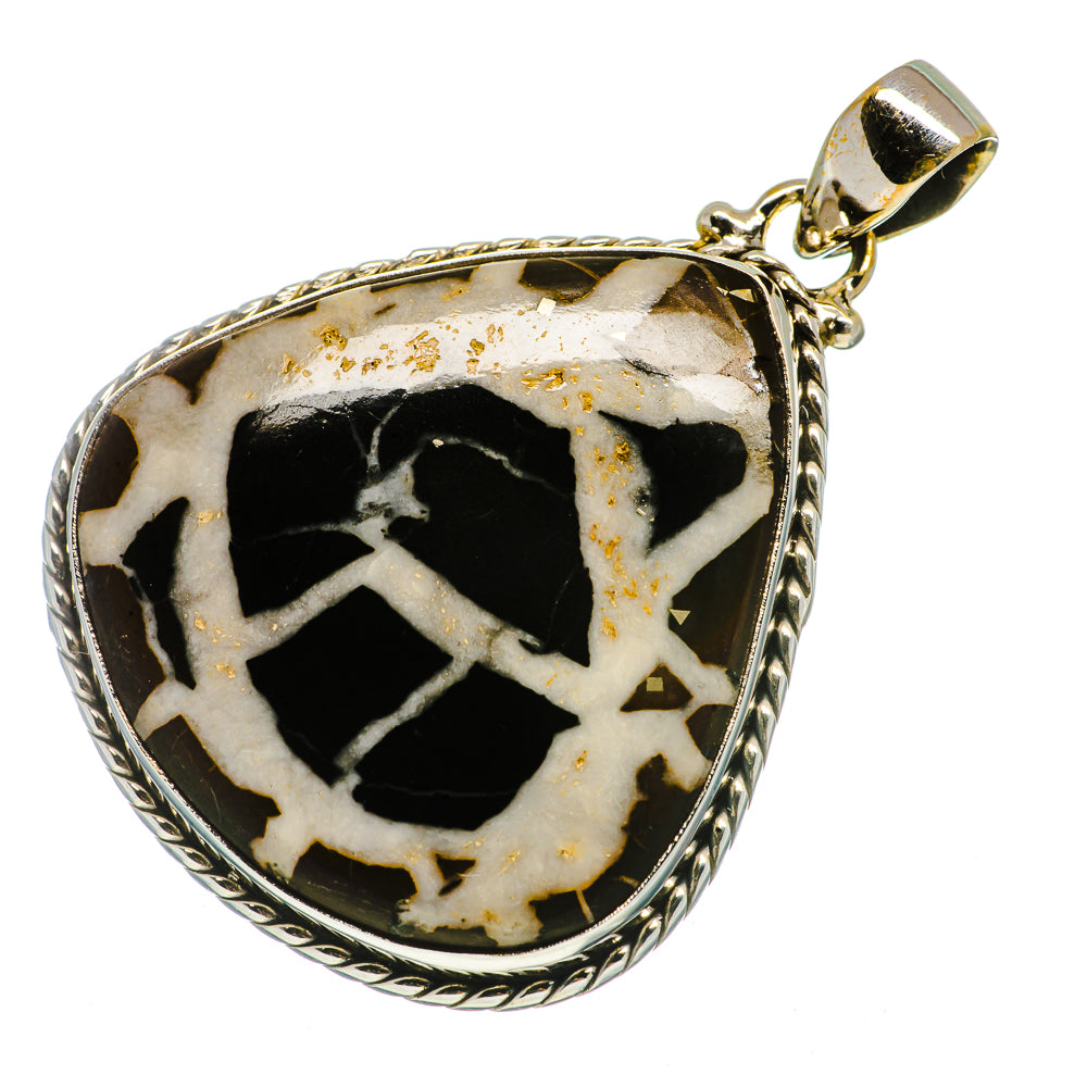Septarian Geode Pendants handcrafted by Anasilvercos - PD729753