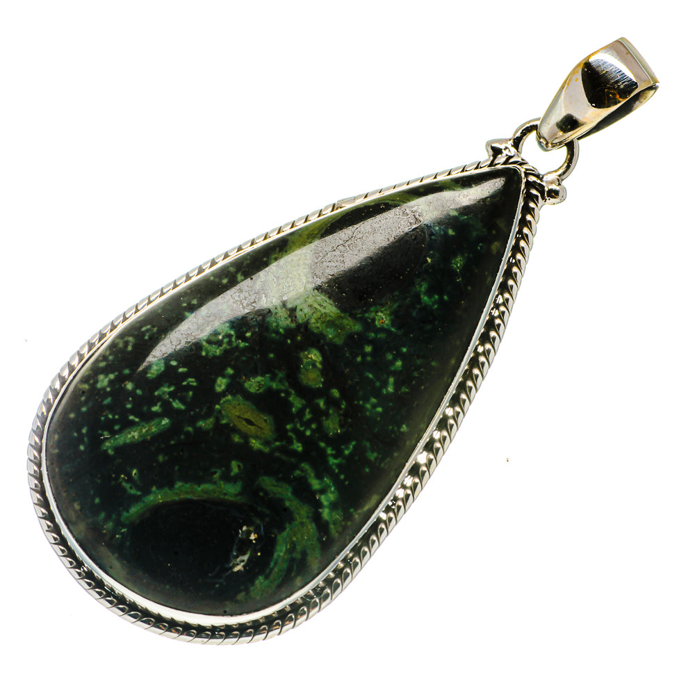 Chrysocolla Pendants handcrafted by Anasilvercos - PD730050