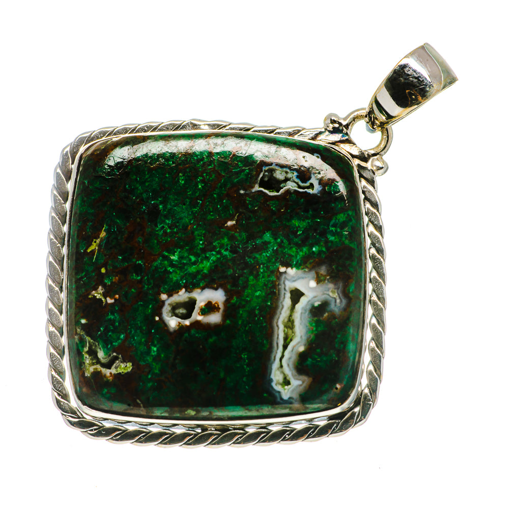 Chrysocolla Pendants handcrafted by Anasilvercos - PD730079
